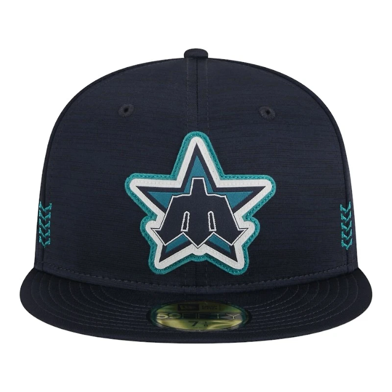 Seattle Mariners Navy 2024 Clubhouse New Era 59FIFTY Fitted Hat