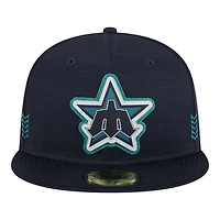 Seattle Mariners Navy 2024 Clubhouse New Era 59FIFTY Fitted Hat