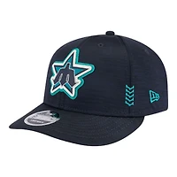 Seattle Mariners Navy 2024 Clubhouse Low Profile New Era 9FIFTY Snapback Hat