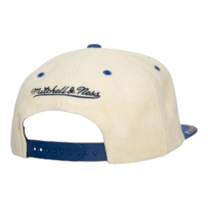 Golden State Warriors Dune Royal Mitchell & Ness NBA Hardwood Classic Snapback Hat