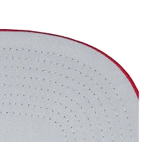 Chicago Bulls White and Red Logo Shine Mitchell & Ness NBA Snapback Hat