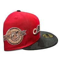 St. Louis Cardinals Red Black Camo Two Tone 100th Anni Patch Gray UV New Era 59FIFTY Fitted Hat