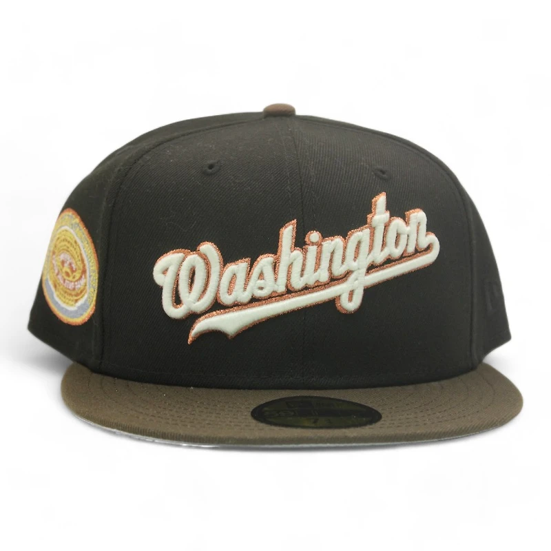 Washington Nationals Black and Brown "MRodd" 1969 All Star Game Patch Gray UV New Era 59Fifty Fitted Hat