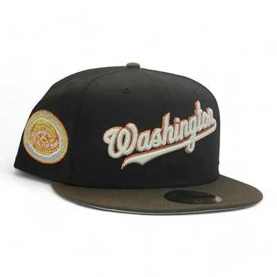 Washington Nationals Black and Brown "MRodd" 1969 All Star Game Patch Gray UV New Era 59Fifty Fitted Hat
