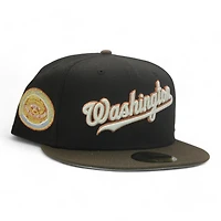 Washington Nationals Black and Brown "MRodd" 1969 All Star Game Patch Gray UV New Era 59Fifty Fitted Hat