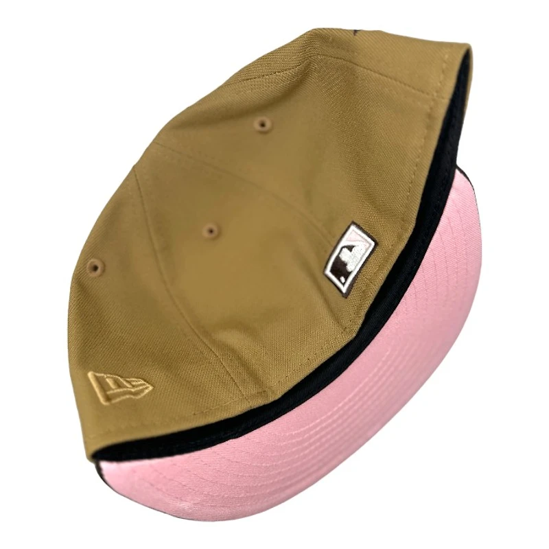 St. Louis Cardinals Brown Two Tone 125th Anni Patch Pink UV New Era 59FIFTY Fitted Hat