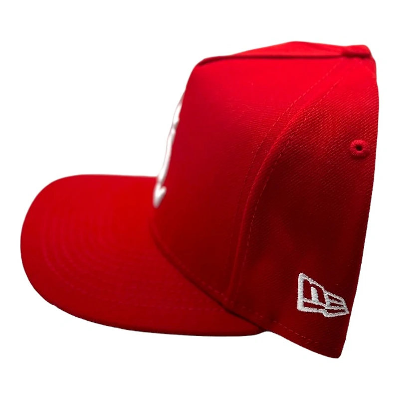 St. Louis Cardinals Red New Era A-Frame 9FORTY Snapback Hat
