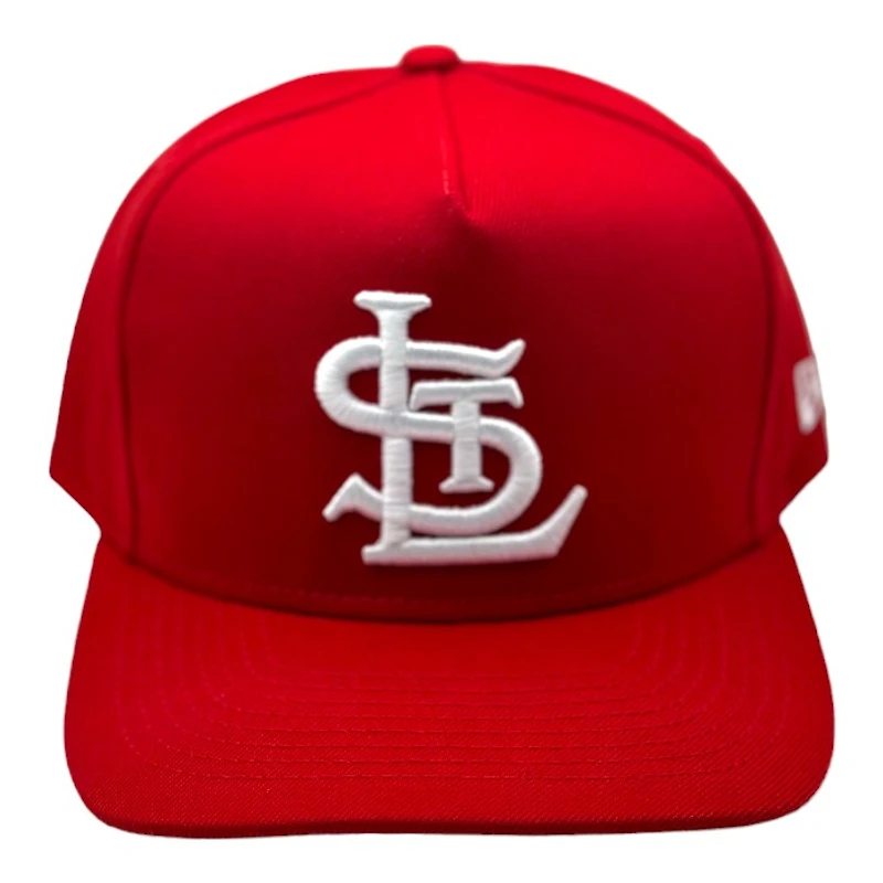 St. Louis Cardinals Red New Era A-Frame 9FORTY Snapback Hat
