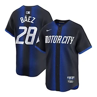 Detroit Tigers Javier Baez Navy City Connect Nike Limited Player Jersey