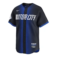 Detroit Tigers Javier Baez Navy City Connect Nike Limited Player Jersey