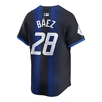 Detroit Tigers Javier Baez Navy City Connect Nike Limited Player Jersey