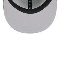 Atlanta Braves Black Dotted Floral New Era 59FIFTY Fitted Hat