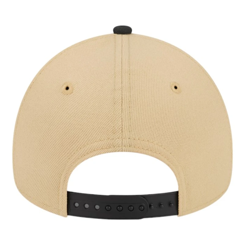 Chicago Bulls Two Tone Chicago Heart Patch Black UV New Era A-Frame 9FORTY Snapback Hat