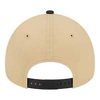 Chicago Bulls Two Tone Chicago Heart Patch Black UV New Era A-Frame 9FORTY Snapback Hat