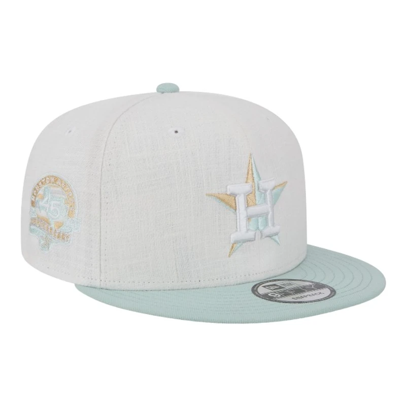Houston Astros Mint Breeze Gray UV New Era 9FIFTY Snapback Hat