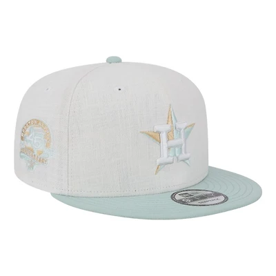 Houston Astros Mint Breeze Gray UV New Era 9FIFTY Snapback Hat