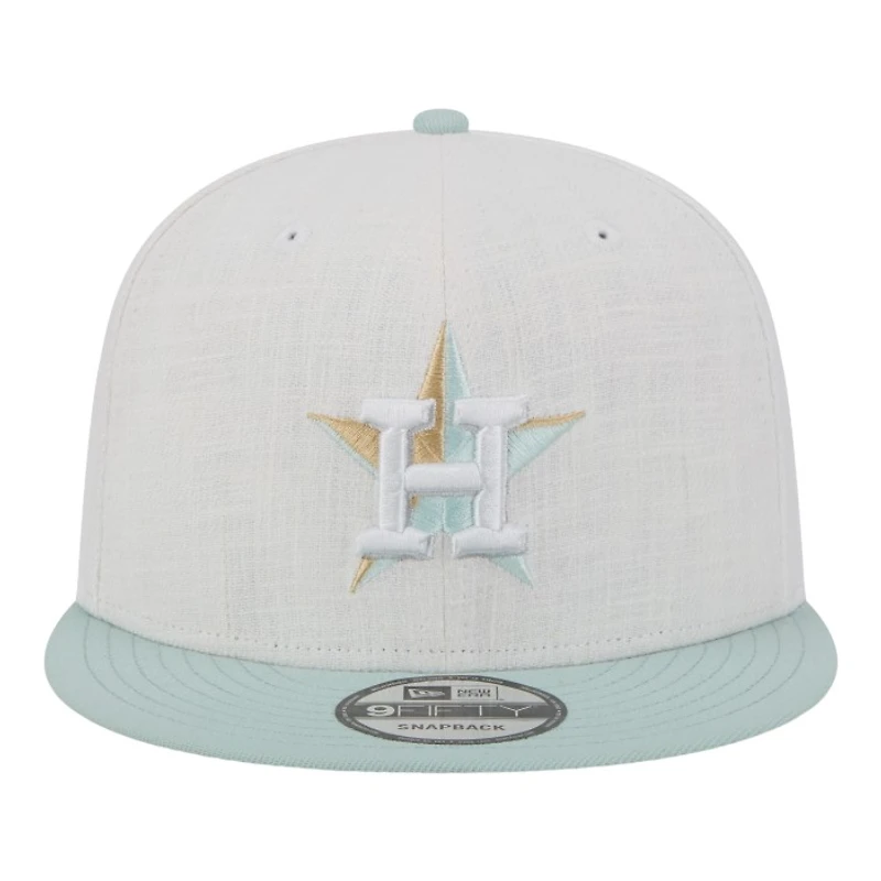 Houston Astros Mint Breeze Gray UV New Era 9FIFTY Snapback Hat