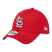 St. Louis Cardinals Red 2023 Clubhouse STL Logo New Era 39THIRTY Stretch Fit Hat