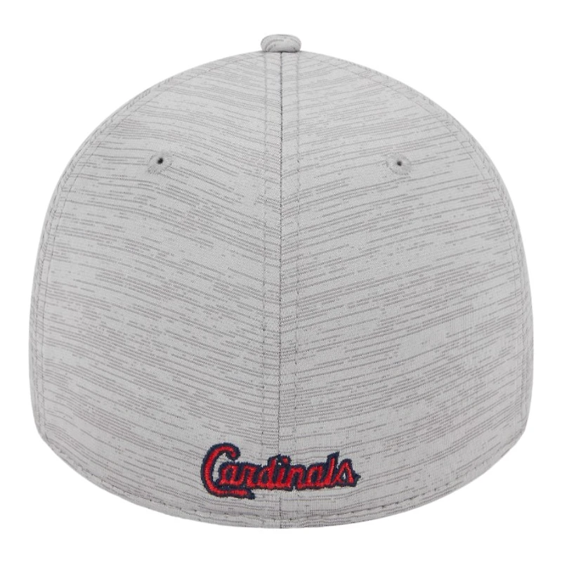 St. Louis Cardinals Gray 2023 Clubhouse Alternate Logo New Era 39THIRTY Stretch Fit Hat