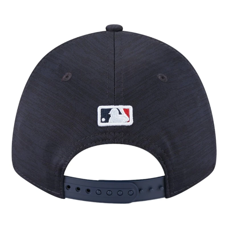 Atlanta Braves Navy 2023 Clubhouse New Era 9FORTY Adjustable Stretch Snapback Hat