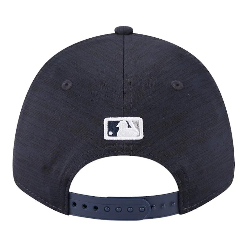 New York Yankees Navy 2023 Clubhouse New Era 9FORTY Adjustable Stretch Snapback Hat