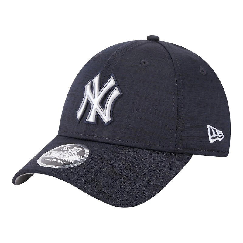 New York Yankees Navy 2023 Clubhouse New Era 9FORTY Adjustable Stretch Snapback Hat