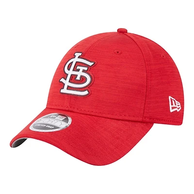 St. Louis Cardinals Red STL Logo 2023 Clubhouse New Era 9FORTY Adjustable Stretch Snapback Hat