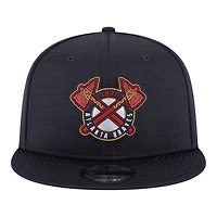 Atlanta Braves Navy 2023 Clubhouse New Era 9FIFTY Snapback Hat