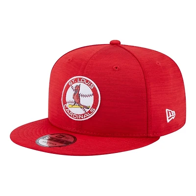 St. Louis Cardinals Red 2023 Clubhouse New Era 9FIFTY Snapback Hat