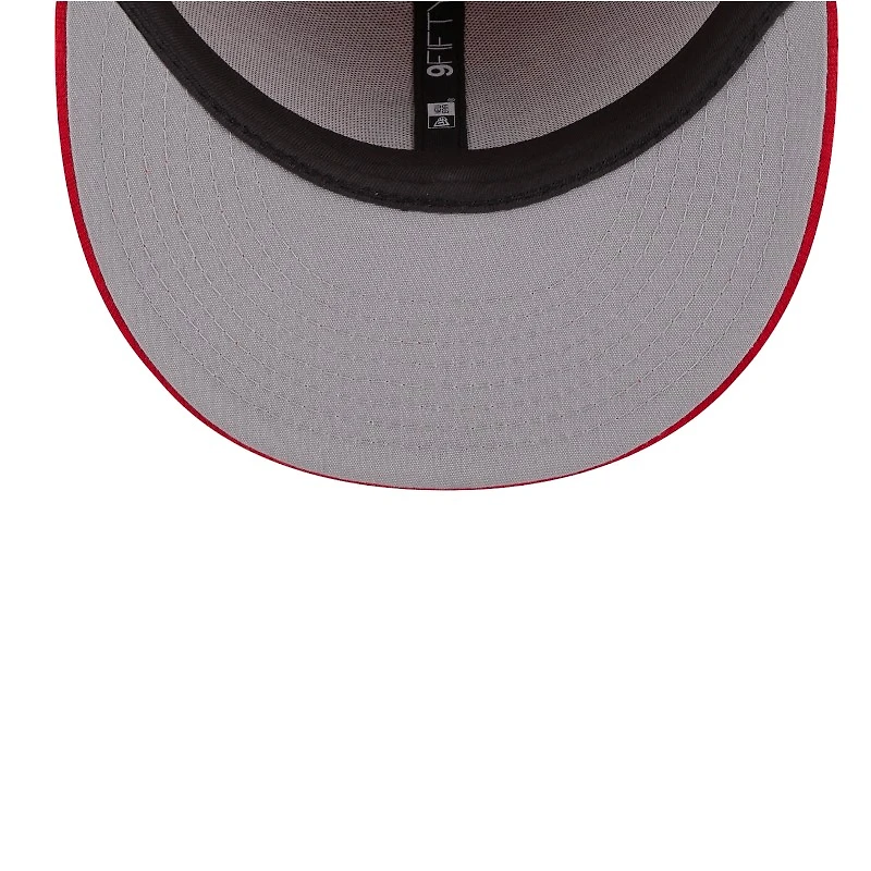St. Louis Cardinals Red STL Logo 2023 Clubhouse New Era 9FIFTY Snapback Hat
