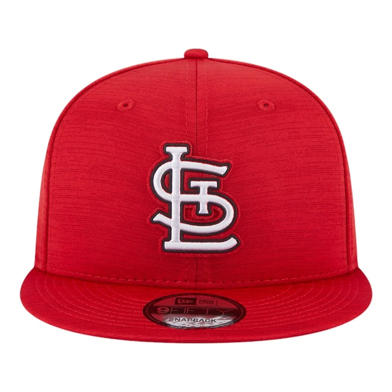 St. Louis Cardinals Red STL Logo 2023 Clubhouse New Era 9FIFTY Snapback Hat