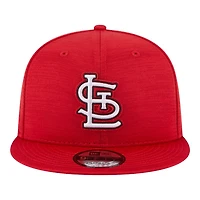 St. Louis Cardinals Red STL Logo 2023 Clubhouse New Era 9FIFTY Snapback Hat