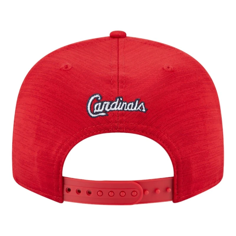 St. Louis Cardinals Red STL Logo 2023 Clubhouse New Era 9FIFTY Snapback Hat