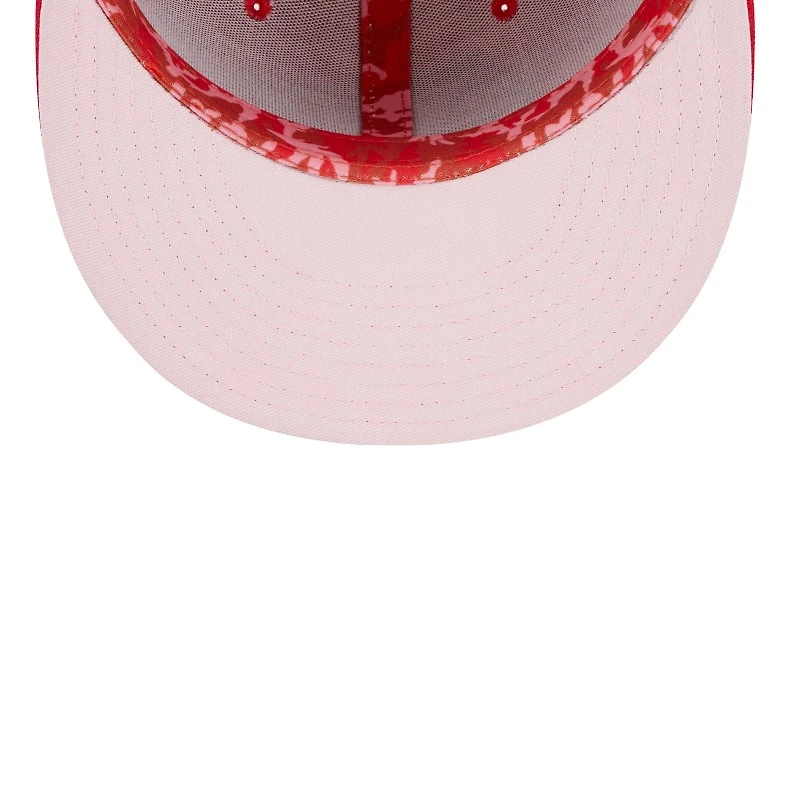 Kansas City Chiefs Red Monochrome Camo NFL New Era 59FIFTY Fitted Hat