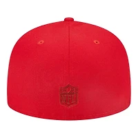 Kansas City Chiefs Red Monochrome Camo NFL New Era 59FIFTY Fitted Hat