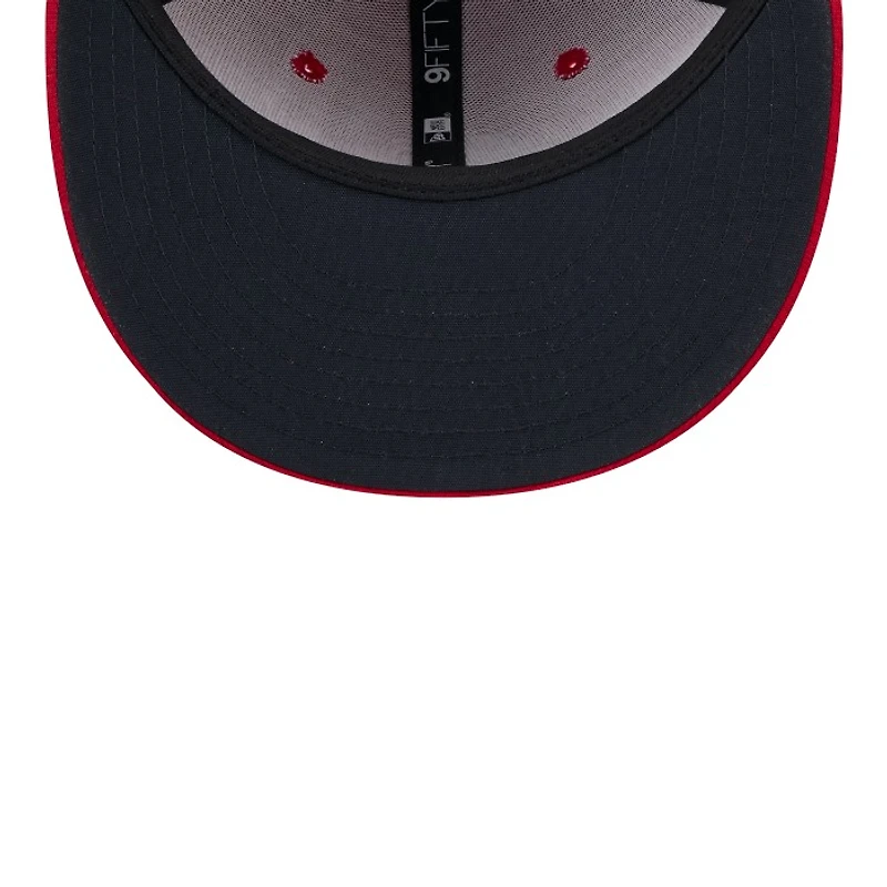 St. Louis Cardinals Red 2024 Clubhouse New Era 9FIFTY Snapback Hat