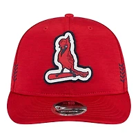 St. Louis Cardinals Red Alternate 2024 Clubhouse New Era Low Profile 9FIFTY Snapback Hat