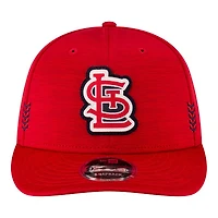 St. Louis Cardinals Red 2024 Clubhouse New Era Low Profile 9FIFTY Snapback Hat