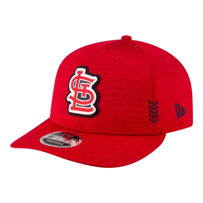 St. Louis Cardinals Red 2024 Clubhouse New Era Low Profile 9FIFTY Snapback Hat