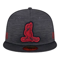 St. Louis Cardinals Charcoal 2024 Clubhouse New Era 59FIFTY Fitted Hat