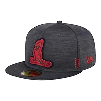 St. Louis Cardinals Charcoal 2024 Clubhouse New Era 59FIFTY Fitted Hat
