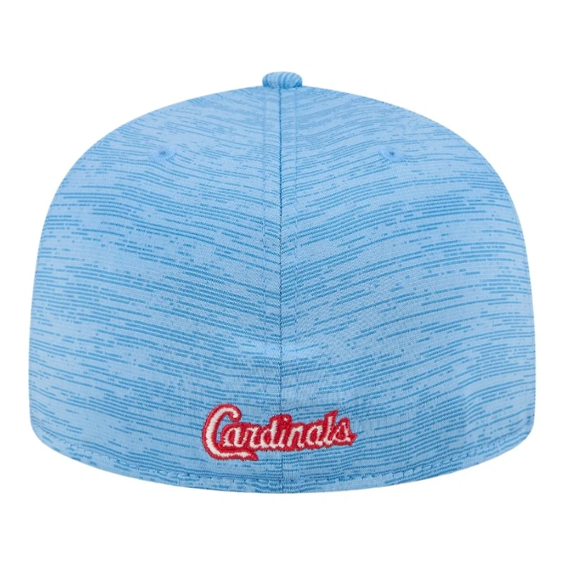 St. Louis Cardinals Blue 2024 Clubhouse New Era 59FIFTY Fitted Hat