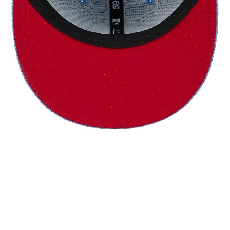 St. Louis Cardinals Blue 2024 Clubhouse New Era 59FIFTY Fitted Hat