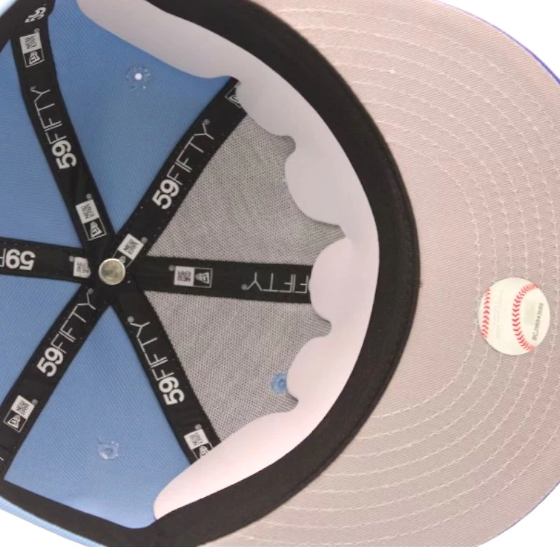 Texas Rangers Sky and Blue "DPM Stock Pack" 2024 All Star Game Patch Gray UV New Era 59Fifty Fitted Hat