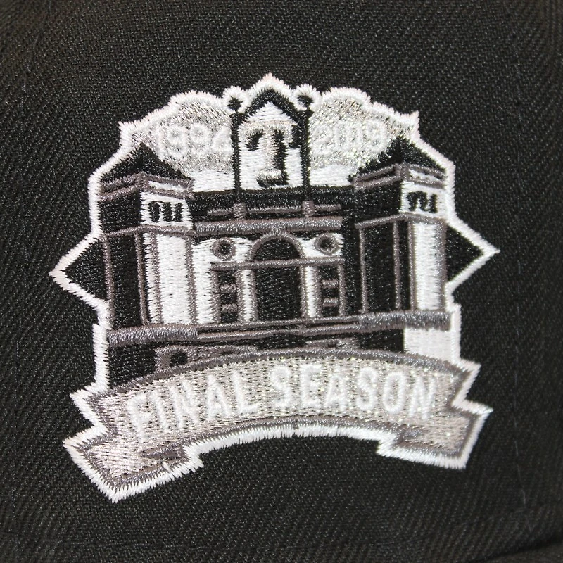 Texas Rangers Black "DPM Stock Pack" Final Season at Globe Life Field Patch Gray UV New Era 59Fifty Fitted Hat