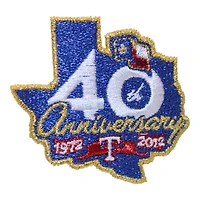 Texas Rangers Cream and Blue "DPM Stock Pack"40th Anniversary Patch Gray UV New Era 59Fifty Fitted Hat