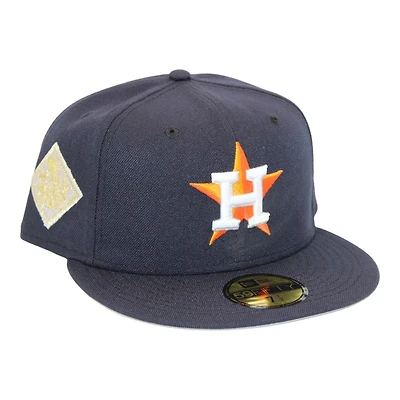 Houston Astros Navy "DPM Stock Pack" 2017 World Series Game Patch Gray UV New Era 59Fifty Fitted Hat