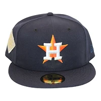 Houston Astros Navy "DPM Stock Pack" 2017 World Series Game Patch Gray UV New Era 59Fifty Fitted Hat