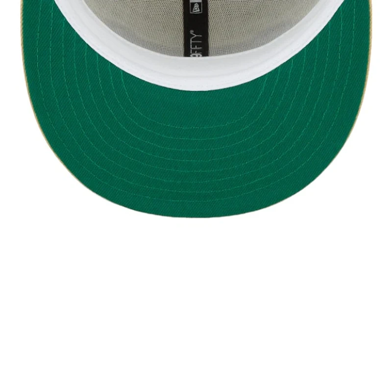 Arizona Diamondbacks Chrome and Tan Script New Era 59FIFTY Fitted Hat