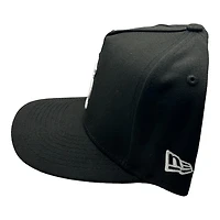 St. Louis Cardinals Black and White Basic New Era A-Frame Snapback Hat
